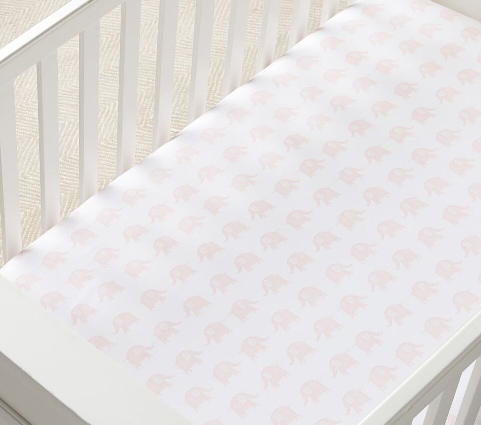 Taylor Fitted Cot Sheet Pottery Barn Kids UK